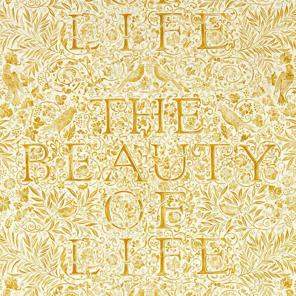 Morris & Co The Beauty of Life Sunflower Wallpaper