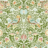 Morris & Co Bird Boughs Green Wallpaper