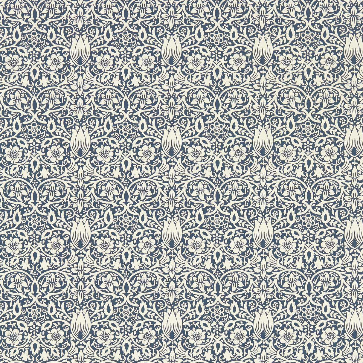 Morris & Co Borage Inky Fingers Wallpaper