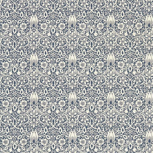 Morris & Co Borage Inky Fingers Wallpaper