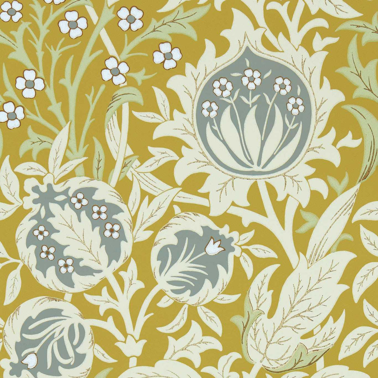 Morris & Co Elmcote Sunflower Wallpaper
