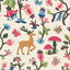 Sanderson Forest of Dean Mulberry/Multi Wallpaper