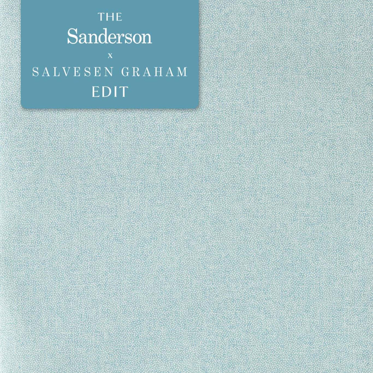 Sanderson Sessile Plain Indigo Wallpaper