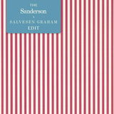 Sanderson Pinetum Stripe Mulberry Wallpaper