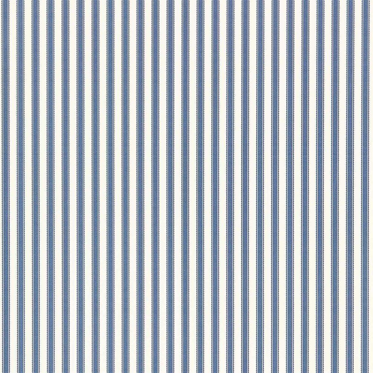 Sanderson Pinetum Stripe Indigo Wallpaper
