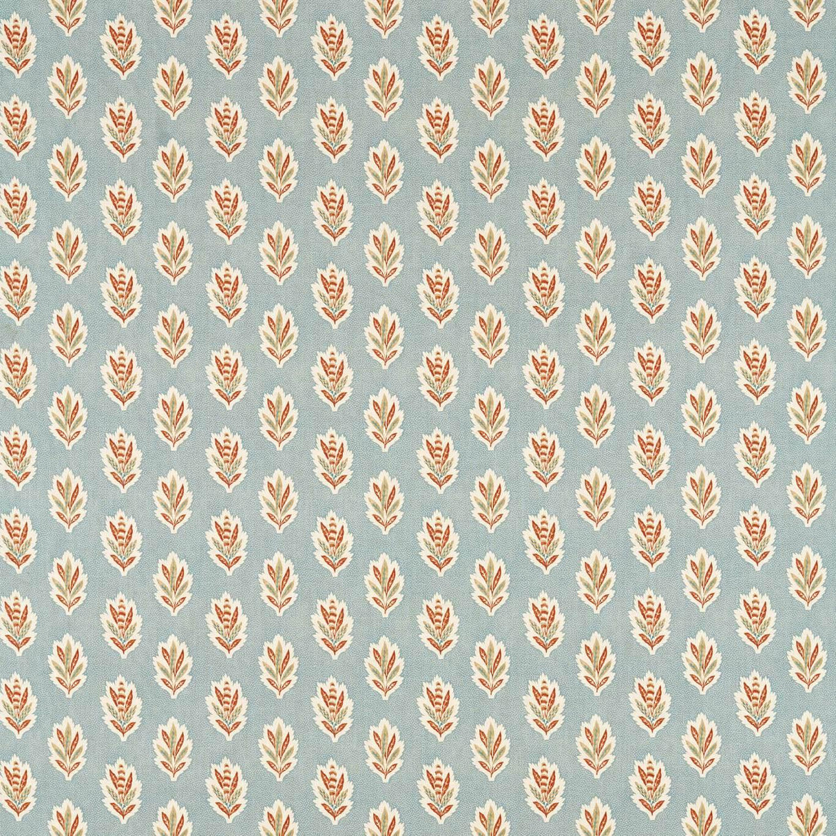 Sanderson Sessile Leaf Blue Clay Fabric