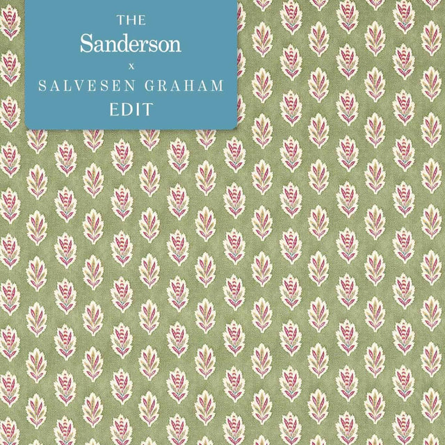 Sanderson Sessile Leaf Forest Green Fabric