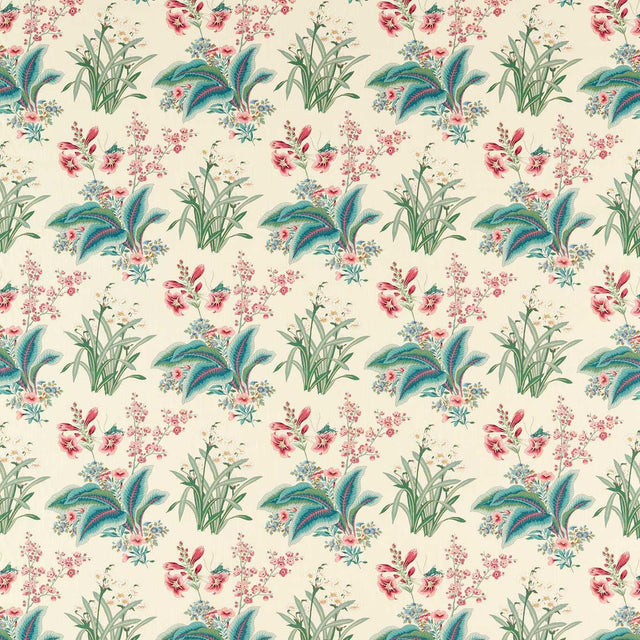 Sanderson Enys Garden Blush/Jade Fabric