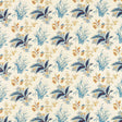 Sanderson Enys Garden Indigo/Red Fabric