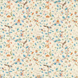 Sanderson Arils Garden Teal/Russet Fabric