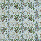 Sanderson Foraging Embroidery Dawn Blue Fabric