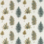 Sanderson Fernery Embroidery Forest Green Fabric