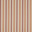 Sanderson Valley Stripe Rowan Berry/Cream Fabric