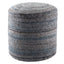 Jaipur Living Amarillo Duro Stripes Light Blue / Gray 18" x 18" x 22" Accent Furniture