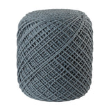 Jaipur Living Lykke Indoor/ Outdoor Solid Slate Cylinder Pouf