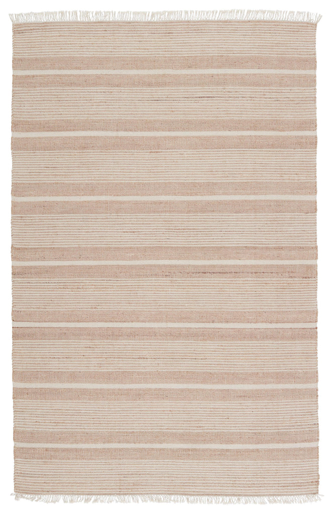Vibe By Jaipur Living Kahlo Natural Striped Beige/ Cream Area Rug (9'X12')