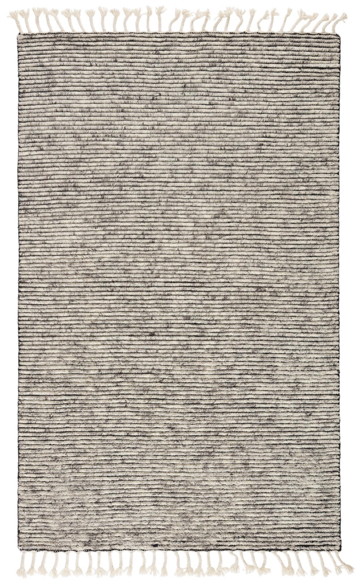 Jaipur Living Alpine Alpine Stripes White / Gray 10' x 14' Rug