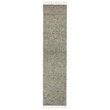 Jaipur Living Alpine Hand-Knotted Striped White/ Gray Runner Rug (3'X12')