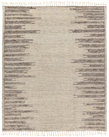 Jaipur Living Patra Hand-Knotted Solid Cream/ Taupe Area Rug (9'X13')