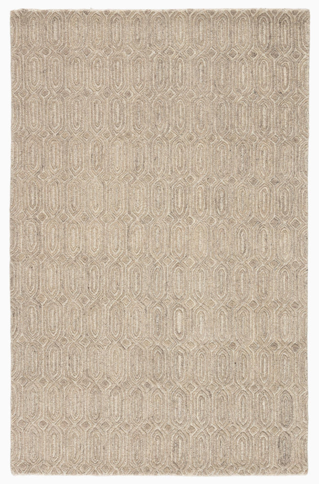 Jaipur Living Asos Chaise Geometric Beige 8' x 11' Rug