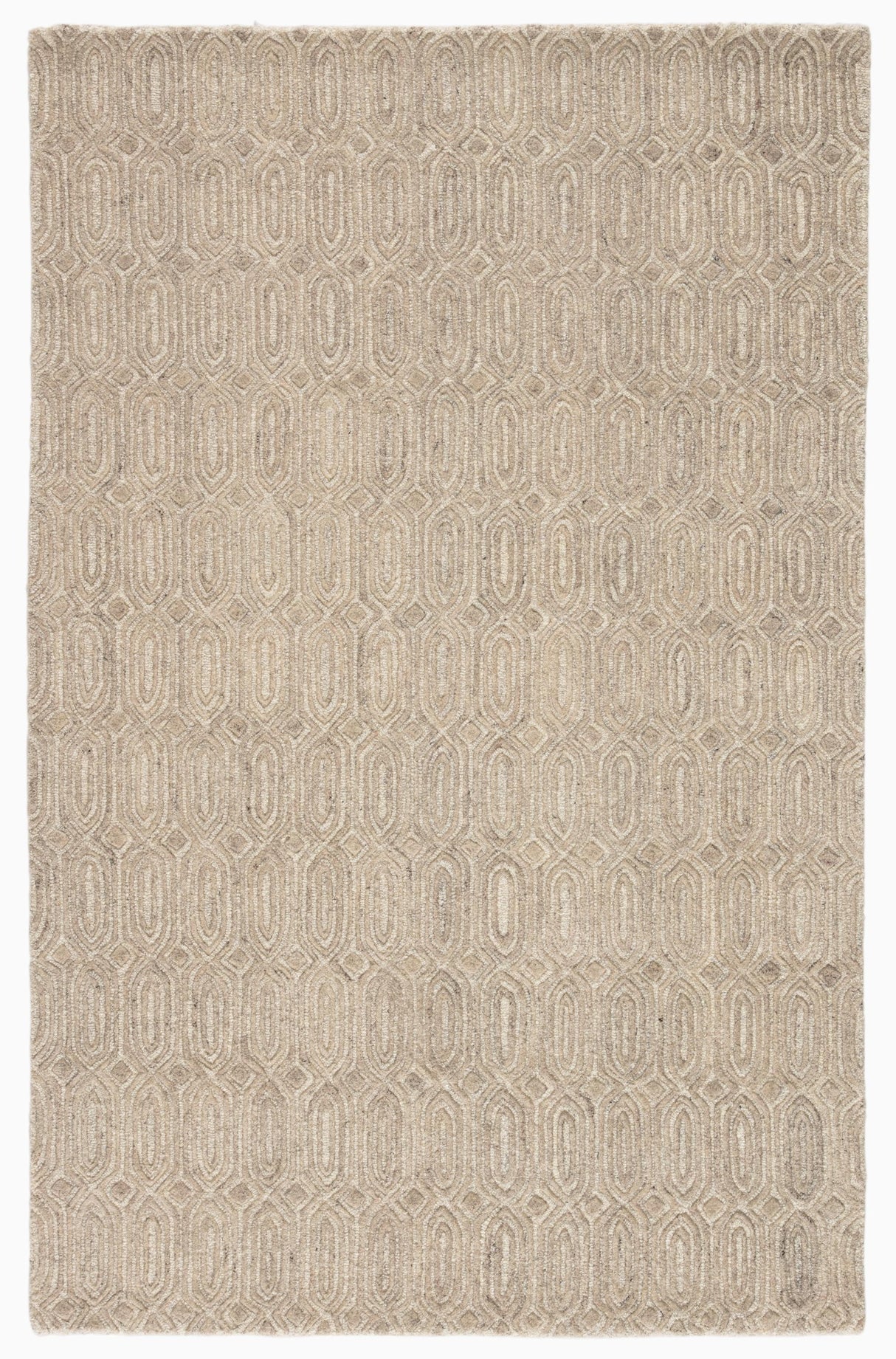 Jaipur Living Chaise Handmade Geometric Beige Area Rug (8'X11')