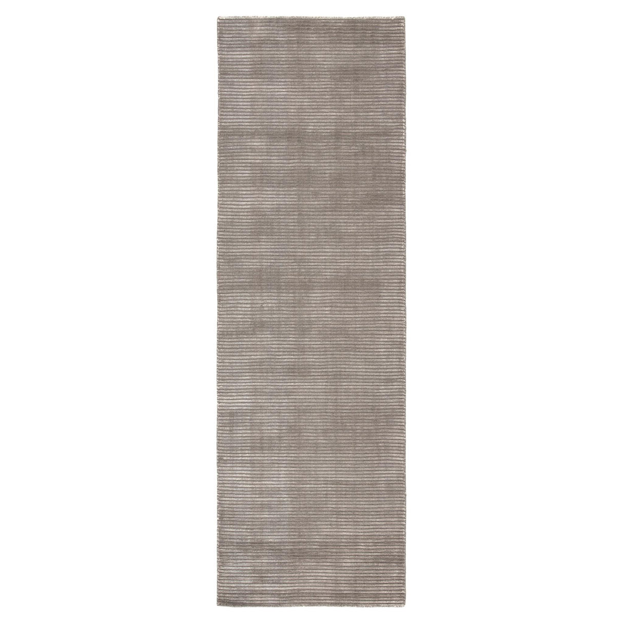 Jaipur Living Basis Basis Solid Gray / Silver 2'6" x 8' Rug