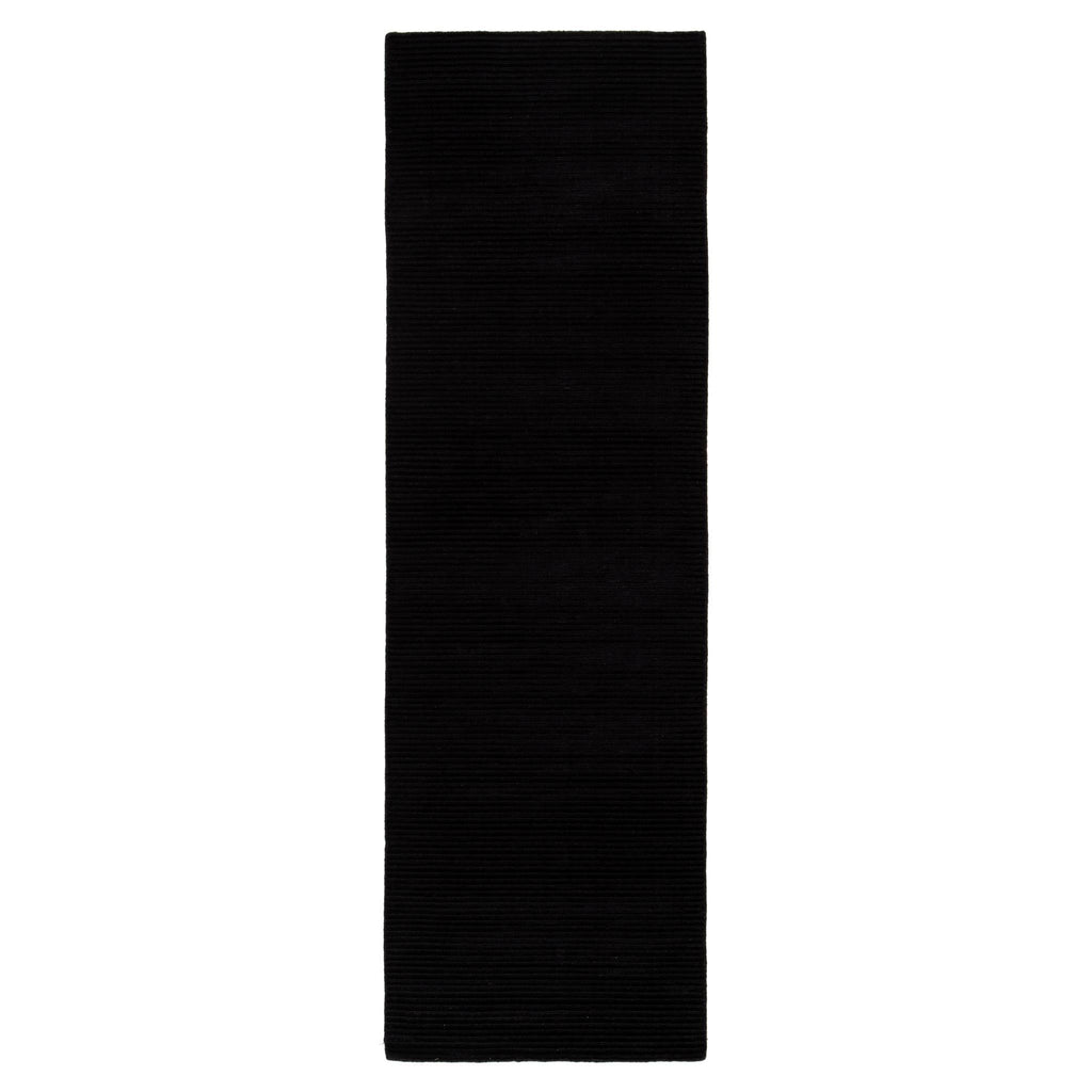 Jaipur Living Basis Basis Solid Black 2'6" x 8' Rug