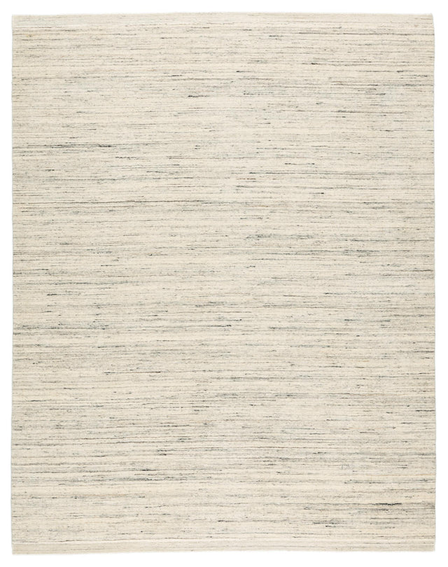 Jaipur Living Blackledge Tallwood Solid Cream / Light Blue 8' x 10' Rug
