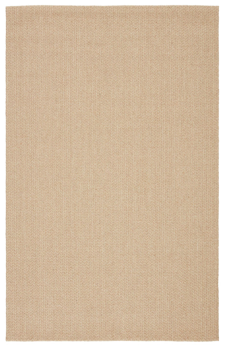 Jaipur Living Emere Natural Solid Beige Area Rug (8'X10')