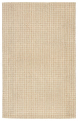 Jaipur Living Tane Natural Solid Beige/ Ivory Area Rug (8'X10')