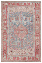 Jaipur Living Boheme Fiddler Medallion Pink / Blue 6' x 9' Rug
