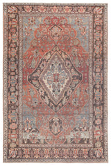 Jaipur Living Boheme Wesleyan Medallion Rust / Gray 5' x 8' Rug