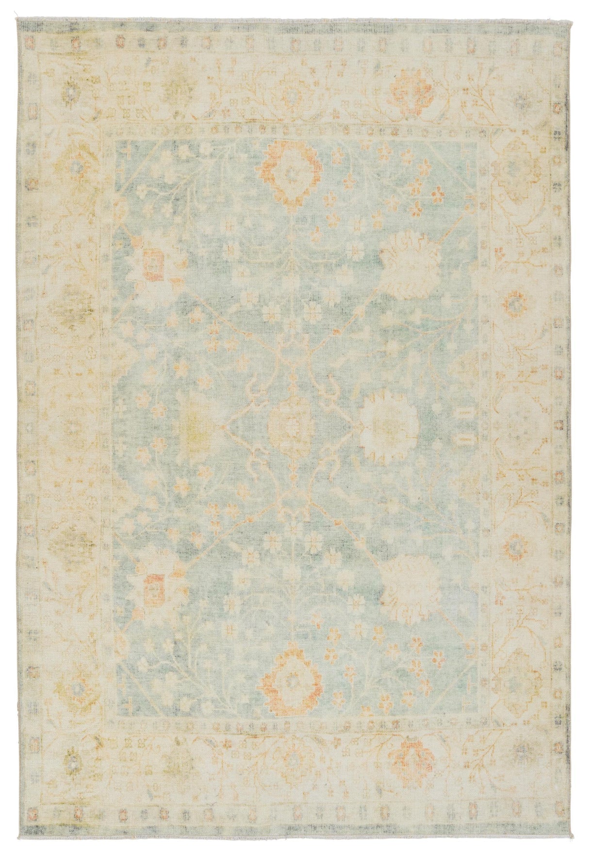 Jaipur Living Boheme Lovato Floral Blue / Green 8'10" x 11'9" Rug