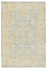 Jaipur Living Lovato Floral Blue/ Green Area Rug (8'10"X11'9")