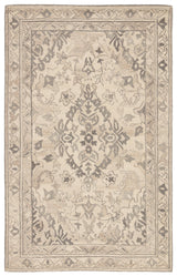 Jaipur Living Bristol Arabia Floral White / Gray 5' x 8' Rug