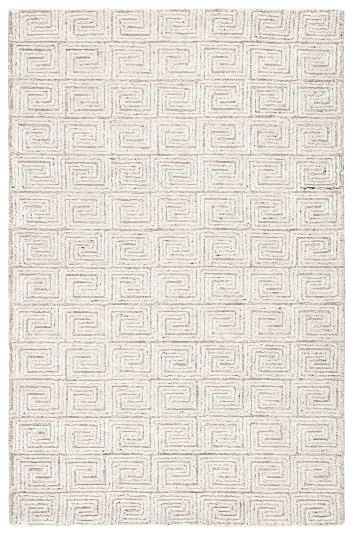 Jaipur Living Capital Harkness Geometric White / Gray 8' x 11' Rug