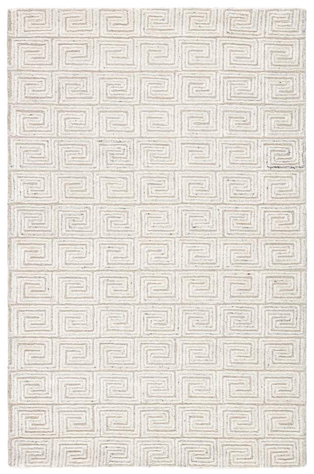 Jaipur Living Capital Harkness Geometric White / Gray 9' x 13' Rug