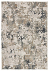 Jaipur Living Lynne Abstract White/ Slate Round Area Rug (7'10" Rnd)