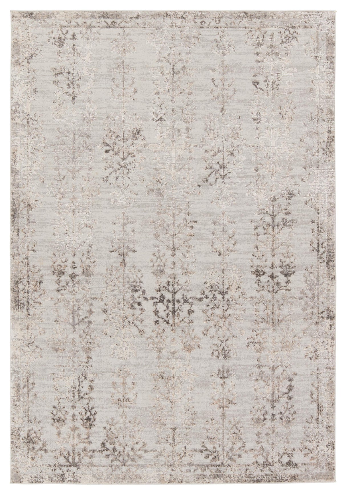 Jaipur Living Fortier Trellis Cream/ Gray Area Rug (3'11"X5'11")