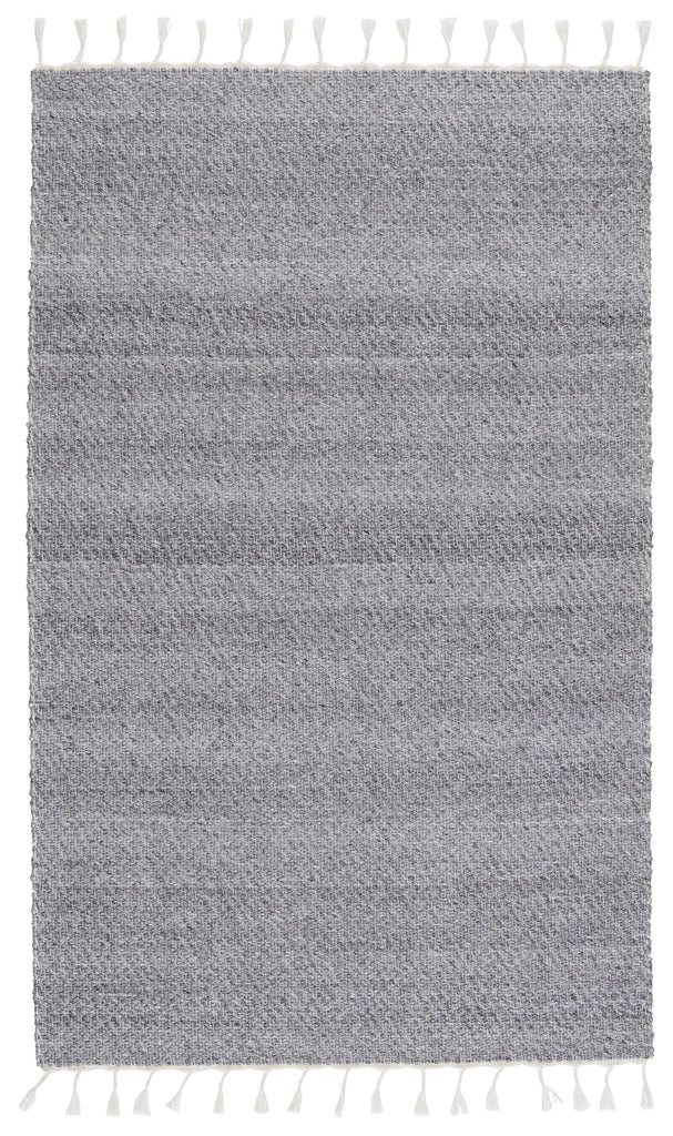 Jaipur Living Coronado Encanto Solid Gray / White 4' x 6' Rug