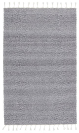 Jaipur Living Encanto Indoor/ Outdoor Solid Gray/ White Area Rug (4'X6')