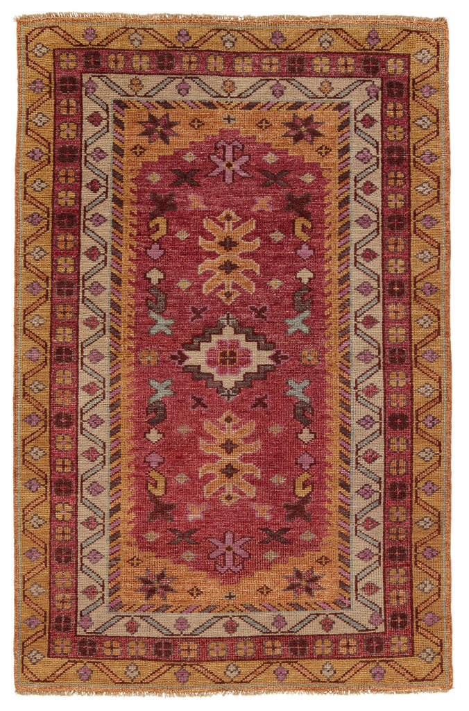 Jaipur Living Coredora Kyrie Floral Red / Yellow 5' x 8' Rug