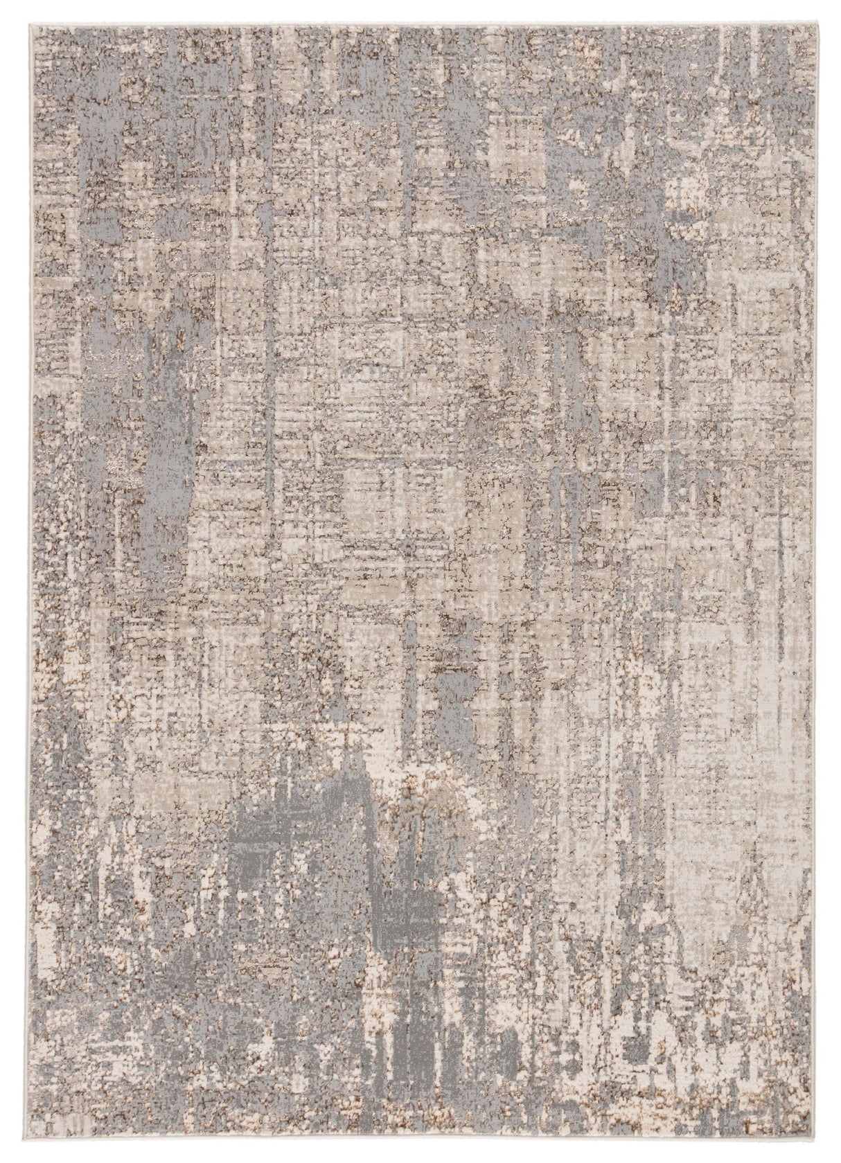 Jaipur Living Calibra Abstract Gray/ Taupe Area Rug (9'6"X13')