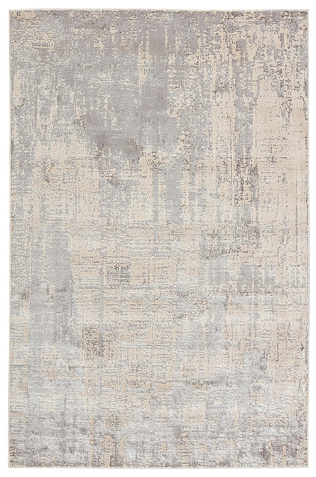 Jaipur Living Catalyst Calibra Abstract Gray / Silver 5' x 7'6" Rug