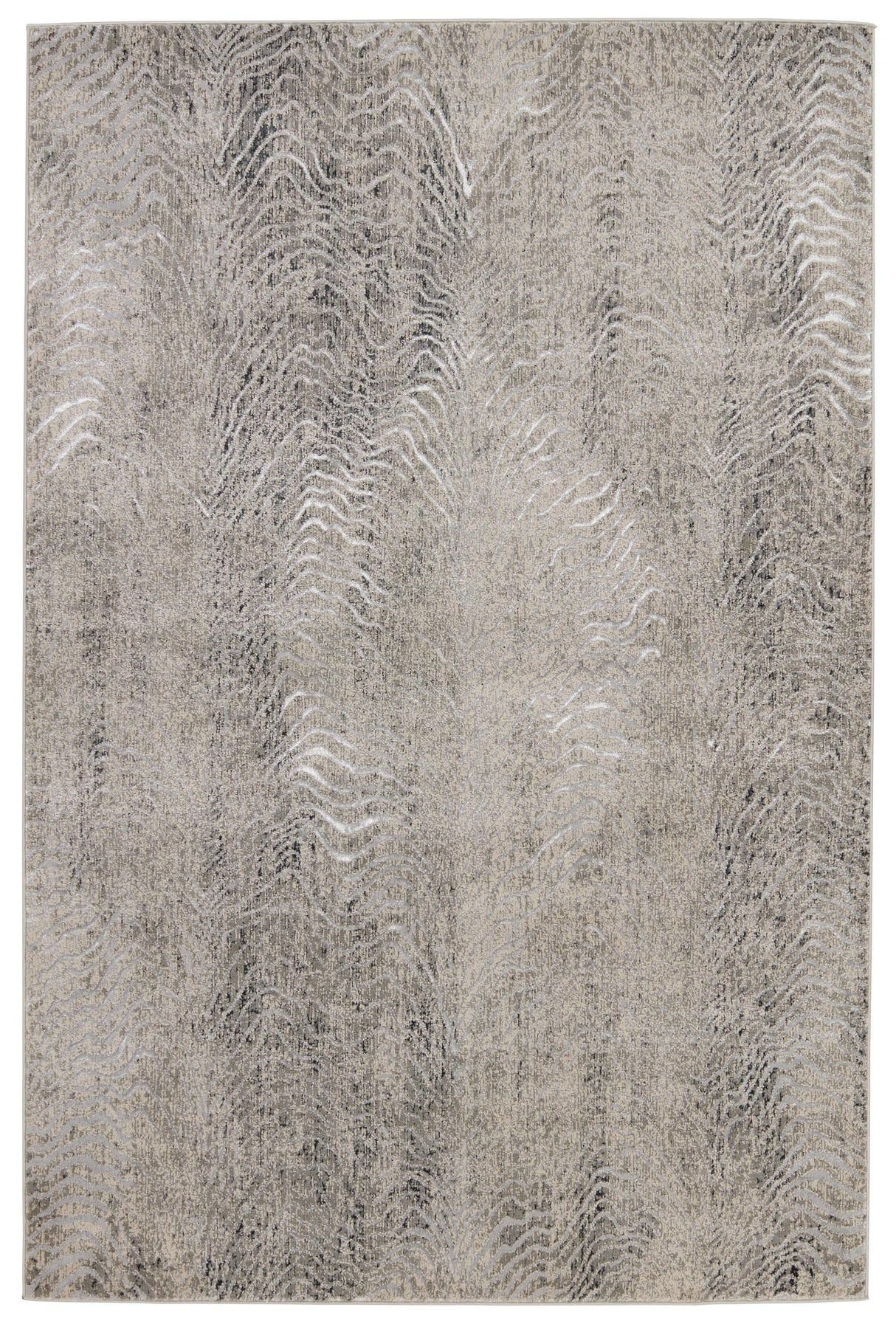 Jaipur Living Catalyst Dune Animal Gray / Taupe 6'7" x 9'6" Rug