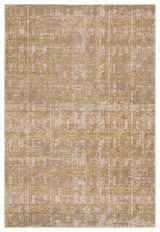 Jaipur Living Gimeas Geometric Gold/ Taupe Area Rug (5'X7'6")