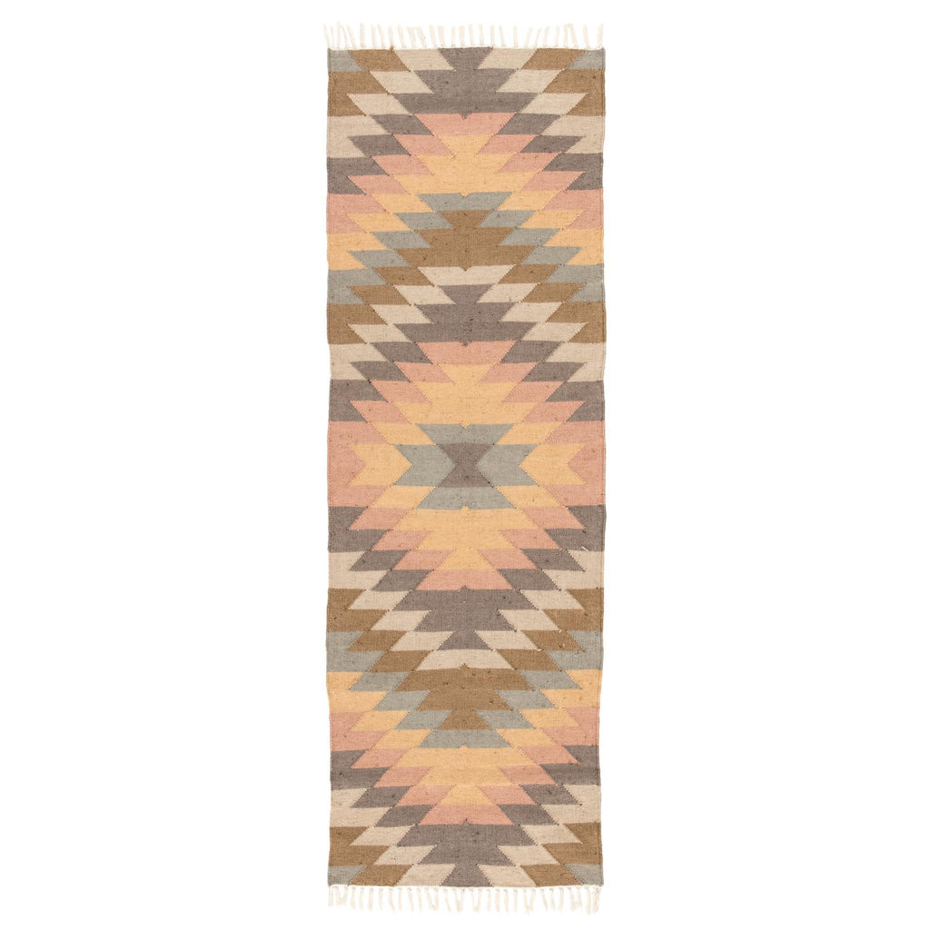 Jaipur Living Desert Mojave Geometric Multicolor 2'6" x 8' Rug