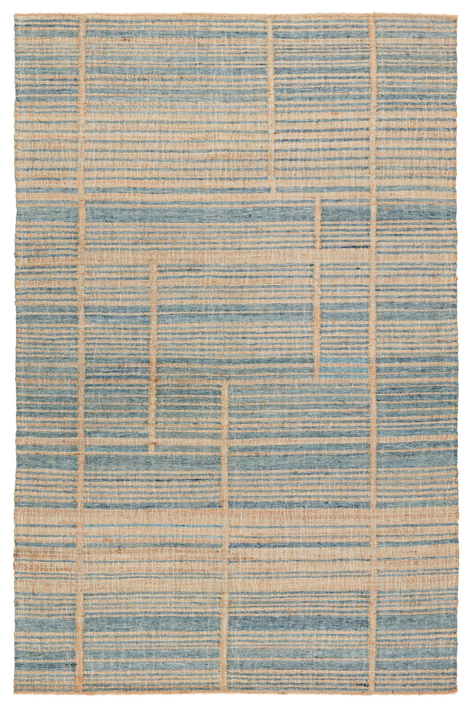 Jaipur Living Ciana Handmade Striped Brown/ Blue Area Rug (2'X3')