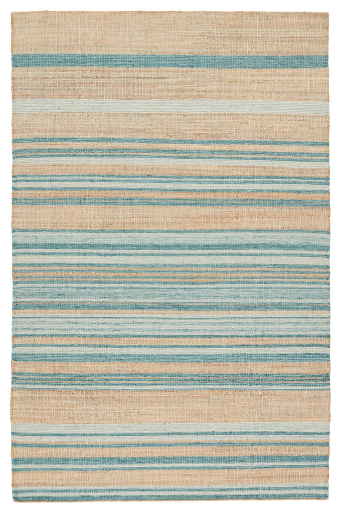 Jaipur Living Dorada Vitelli Stripes Beige / Blue 8' x 10' Rug
