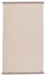Jaipur Living Engild Indoor/ Outdoor Solid Beige/ Gray Area Rug (6'X9')